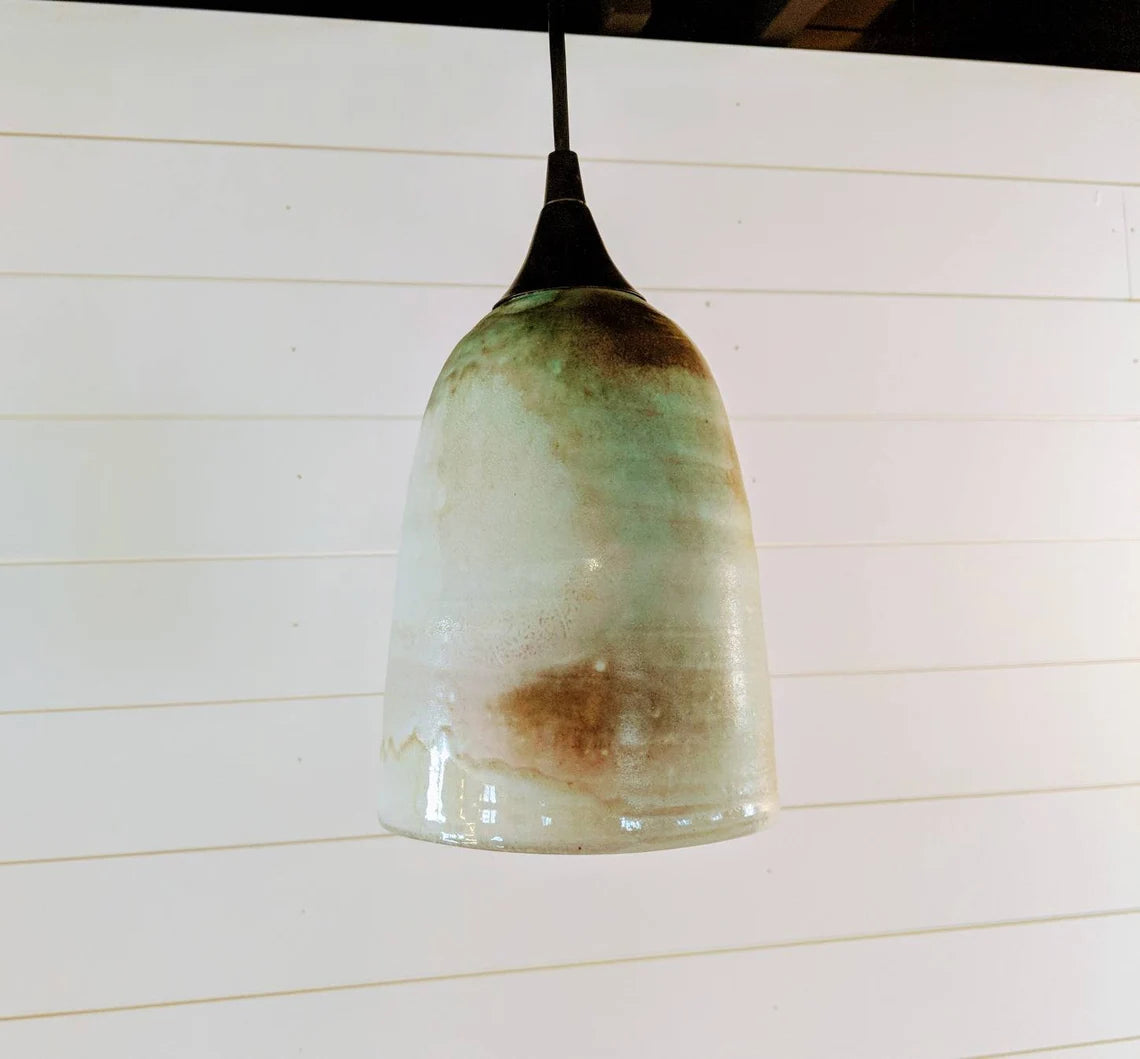 Modern ceramic pendant light fixture rustic industrial pendant lighting