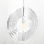 White Spiral pendant lighting rings modern pendant lamp