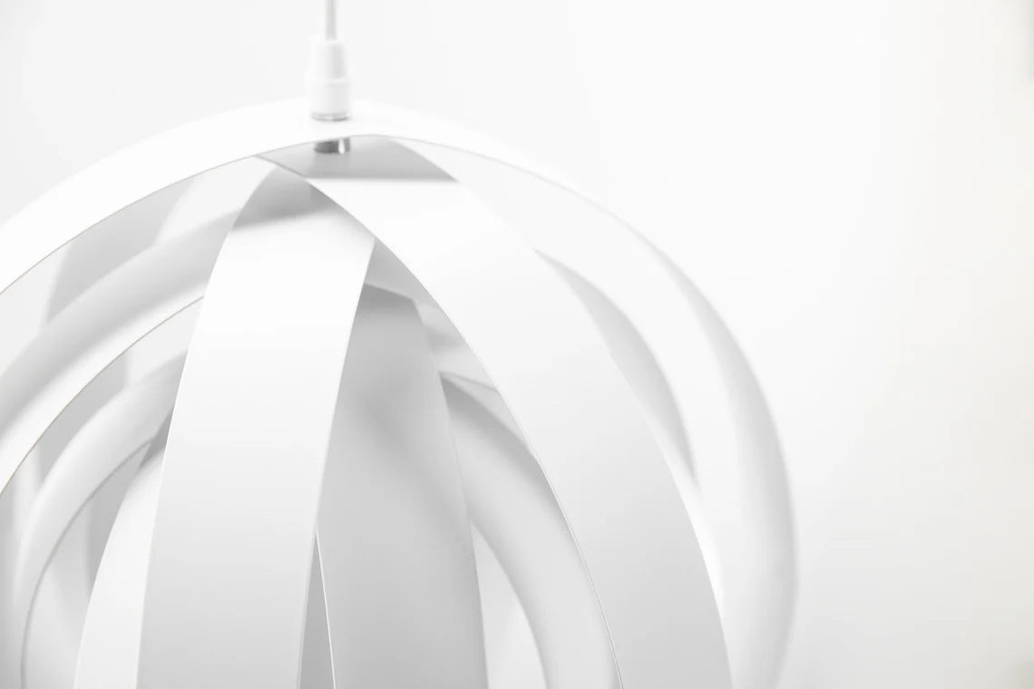 White Spiral pendant lighting rings modern pendant lamp