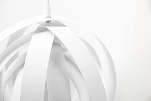 White Spiral pendant lighting rings modern pendant lamp