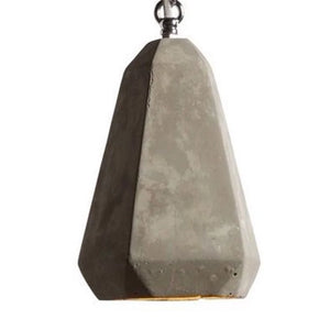 LED Cement Pendant Light vintage hexagonal cement pendant lamp fixture